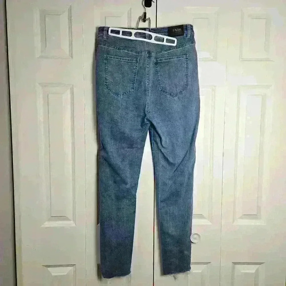 Glassons Denim Jegging Stretch High Waist Size 14 - Picture 3 of 11